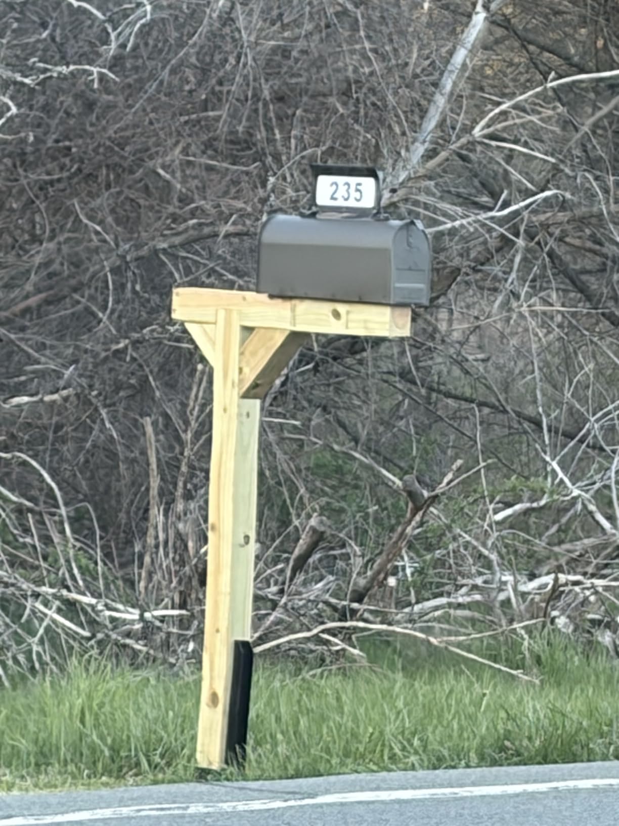 Solar Address Sign, 3 Colors-in-1 Waterproof Mailbox Number Plaque for Outside, Double-Sided Light-Emitting Mailbox Topper, House Numbers for Outside (No-drilling Option Available) customer photo 1