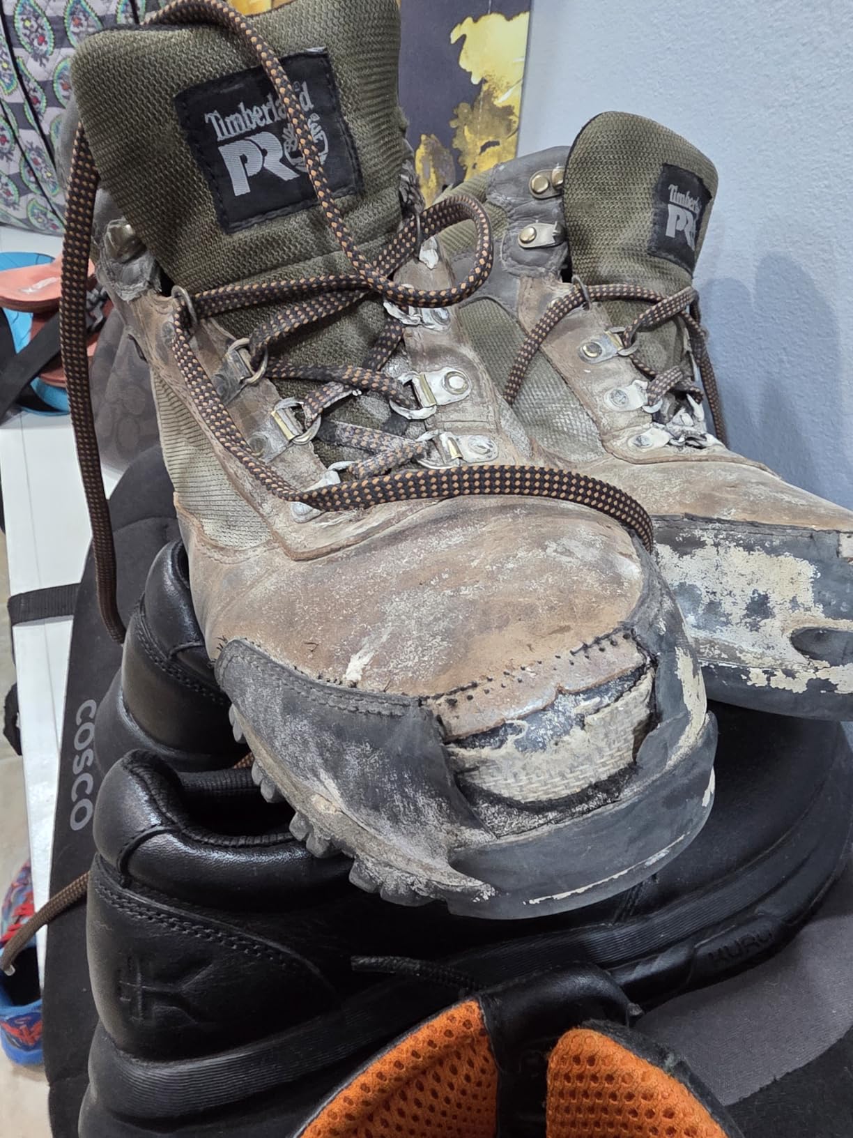 Timberland PRO mens Keele Ridge Steel Safety Toe Waterproof Industrial Hiking customer photo 1