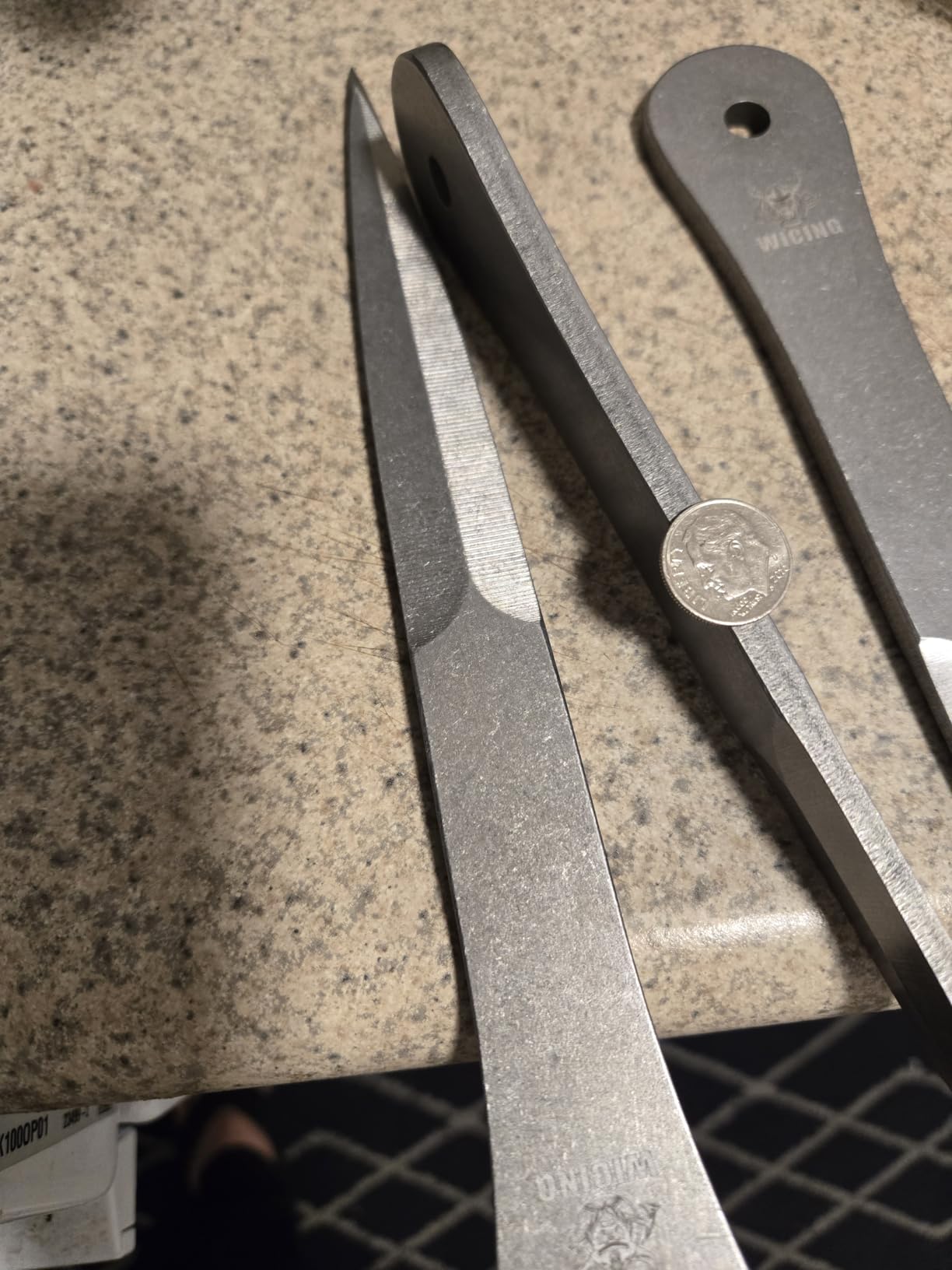 9.5 Inch Throwing Spikes - 0.236