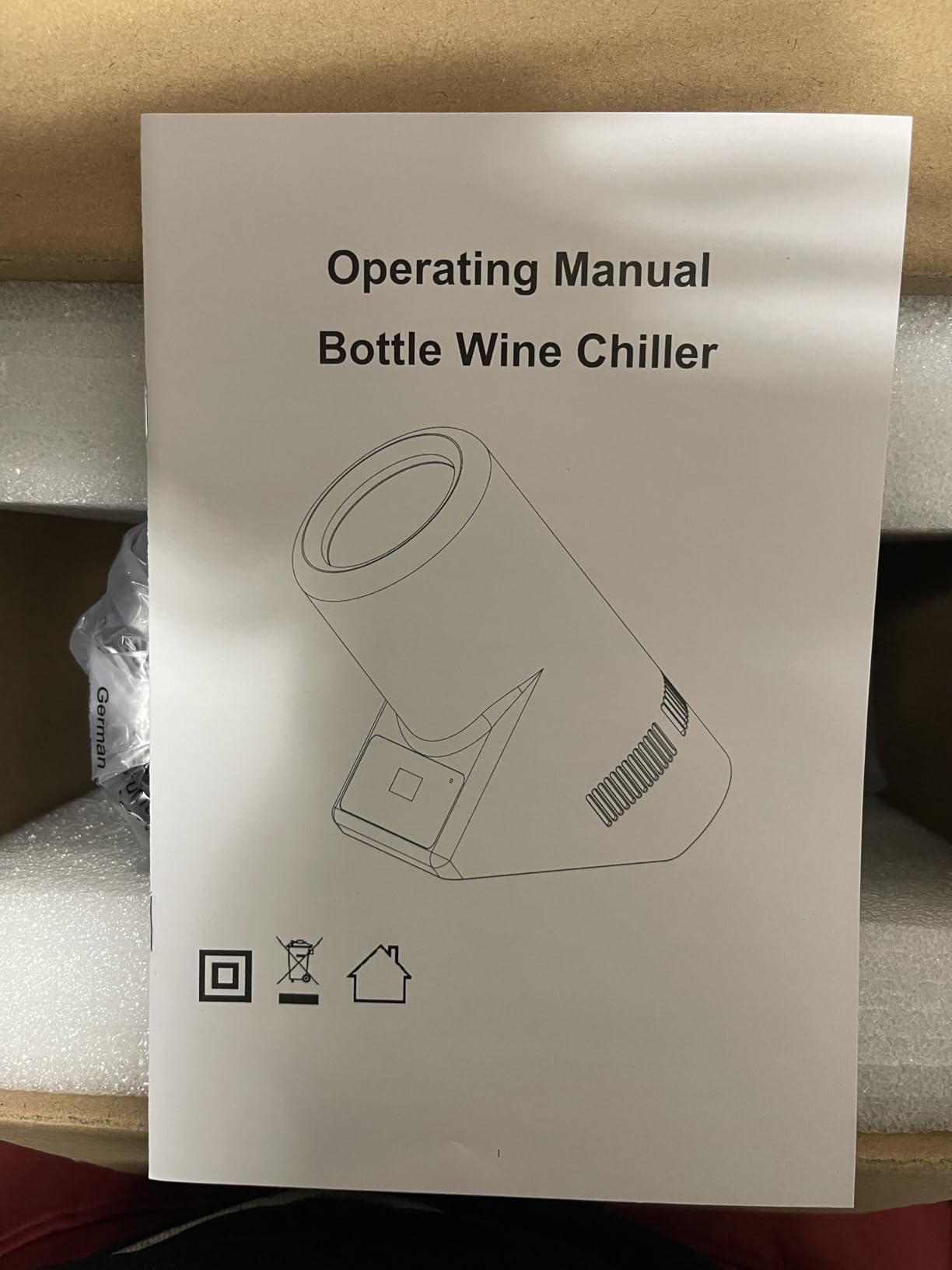 Wine Chiller Electric, Single Bottle Cooler for 750ml Wine or Some Champagne, Portable Cellars Keep Cold Up to 24h, Iceless Chiller at Poolside Party, Gift for Lover customer photo 2