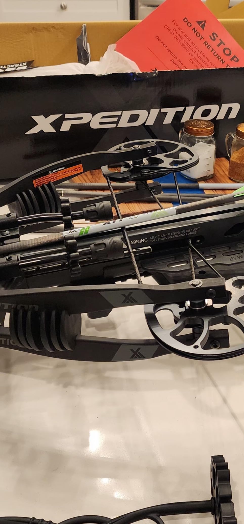 Xpedition Archery Xtraction 400X Crossbow, Premium 4X32 Scope, 400 FPS | Lightweight Compact Compound Crossbow Package customer photo 2