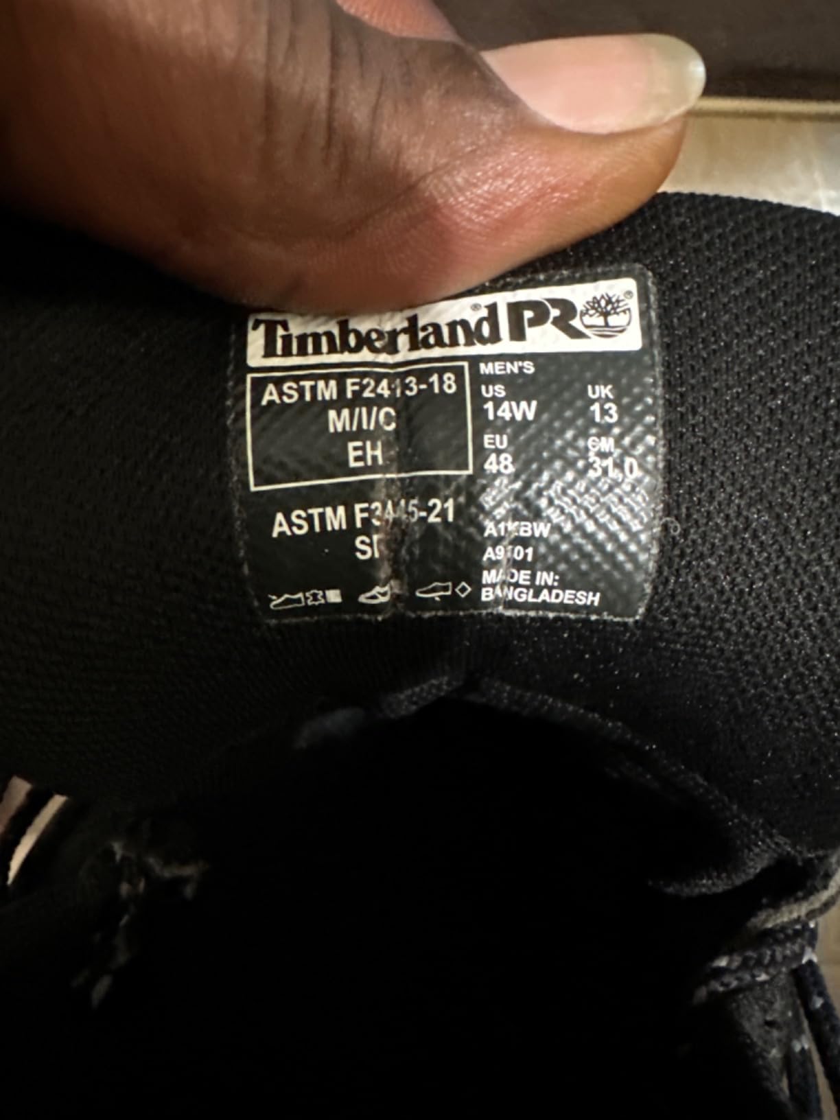 Timberland PRO Ridgework Composite Safety Toe Waterproof Mid customer photo 1
