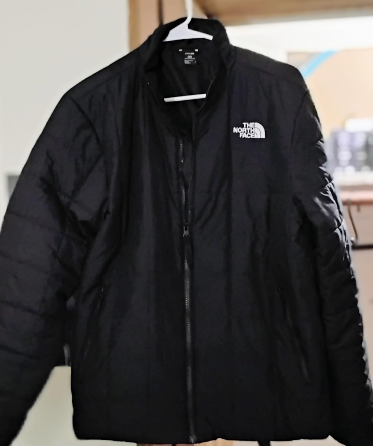Men's Junction Insulated Jacket - Burnt Olive Green Digi Topo Print customer photo 1