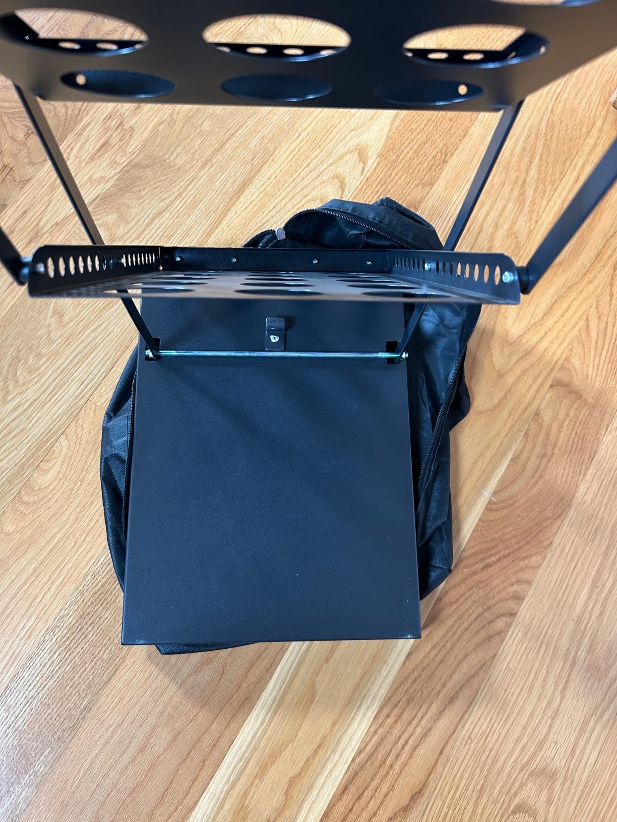 Foldable Brochure Display Stand with Carrying Bag, Literature Stand 4 Tier customer photo 1
