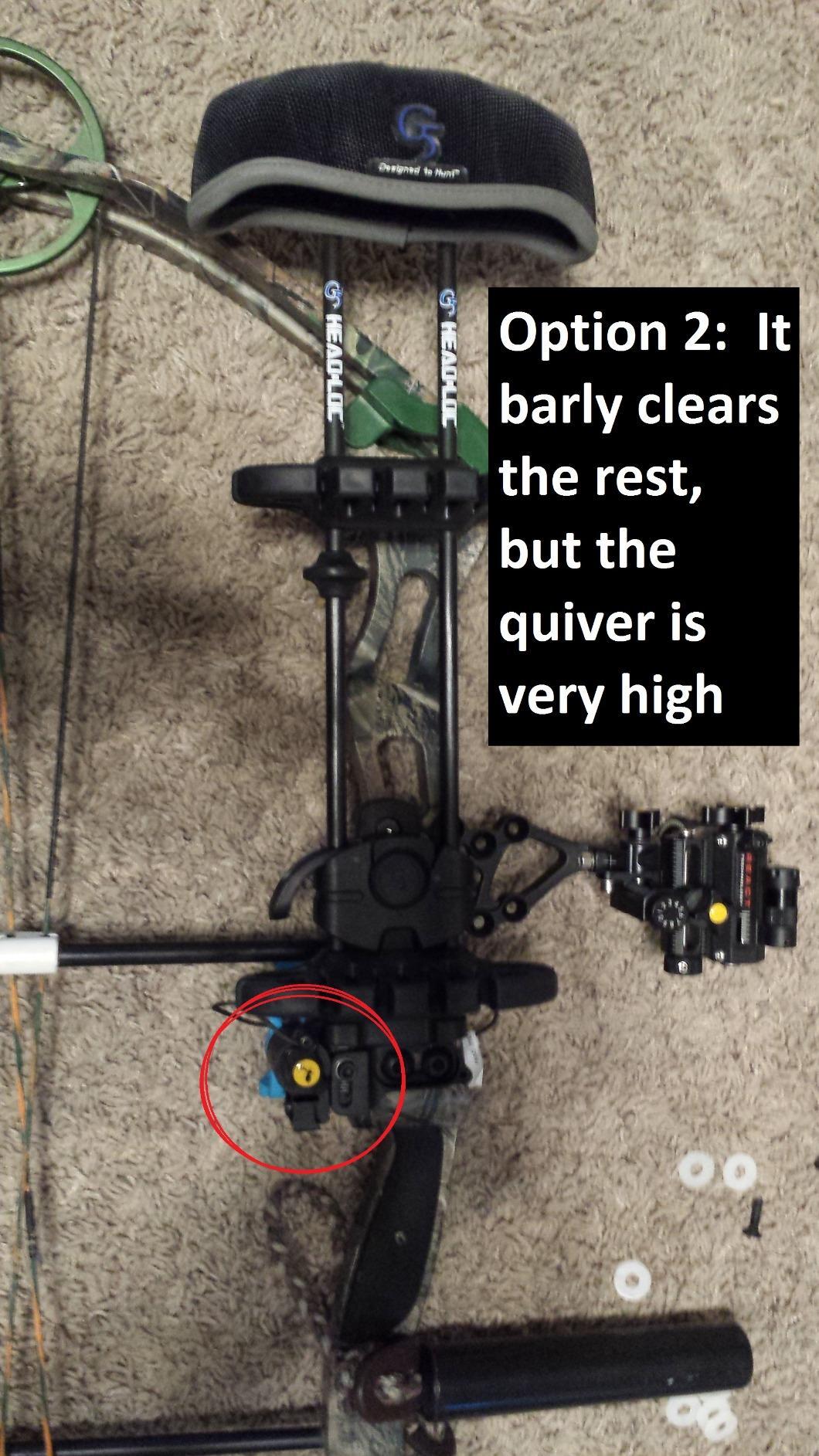 G5 OUTDOORS Head-Loc Quiet Low-Profile Archery 6-Arrow Quiver with Exo-Flex Hood customer photo 2