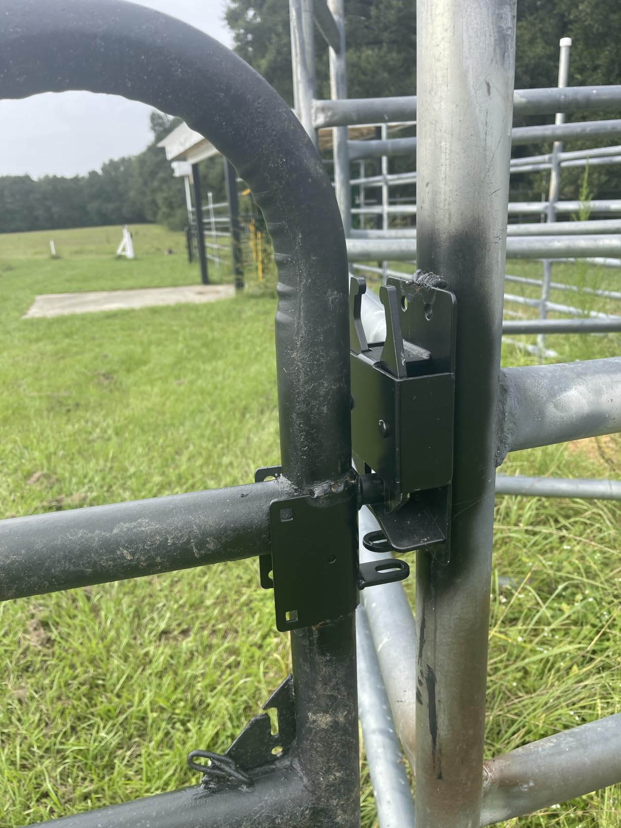 Heavy Duty Farm Gate Latch 2 Way Gate Latch Perfect for Farms, Pastures, and Ranches customer photo 1