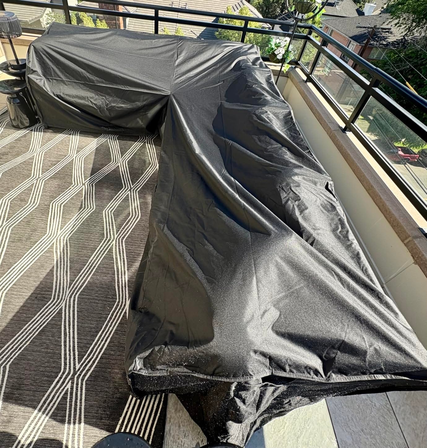 Heavy Duty Outdoor Sectional Sofa Cover, 120
