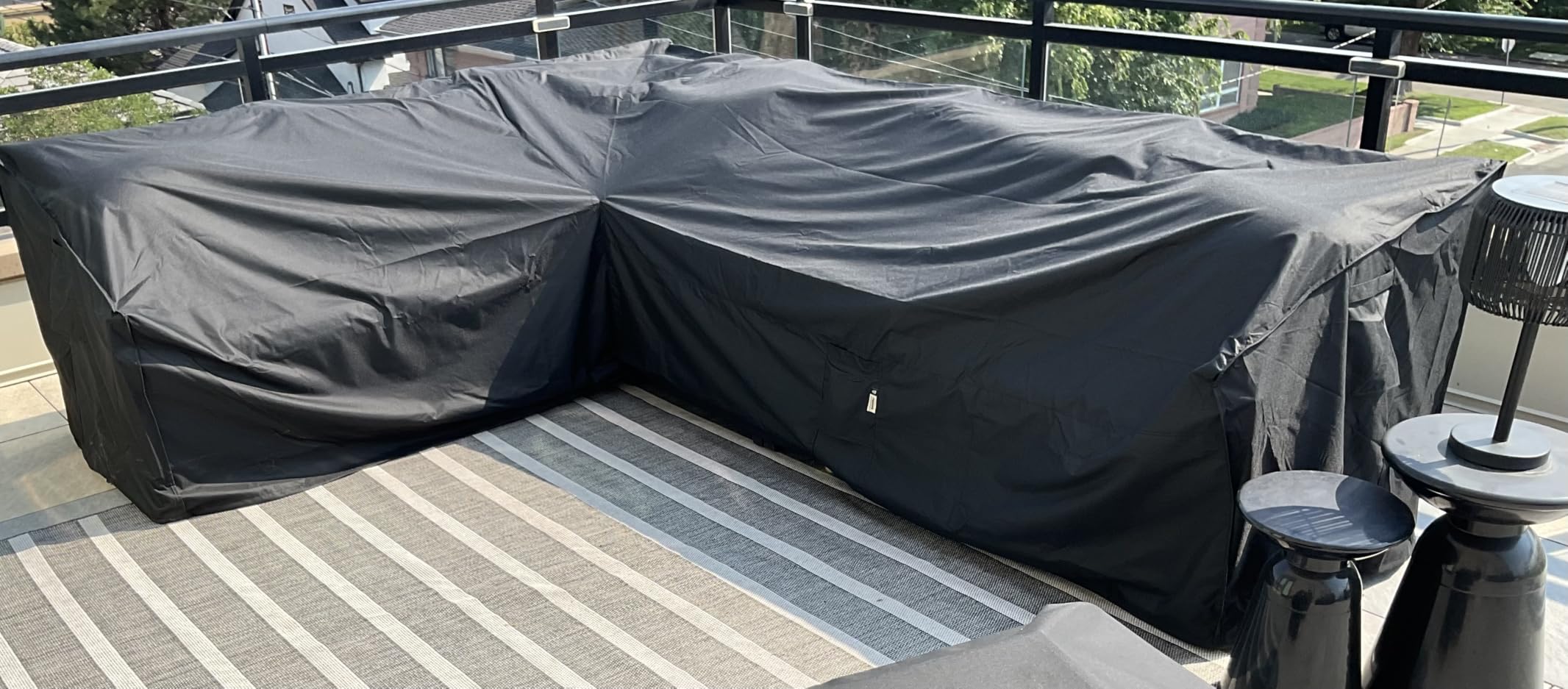 Heavy Duty Outdoor Sectional Sofa Cover, 120