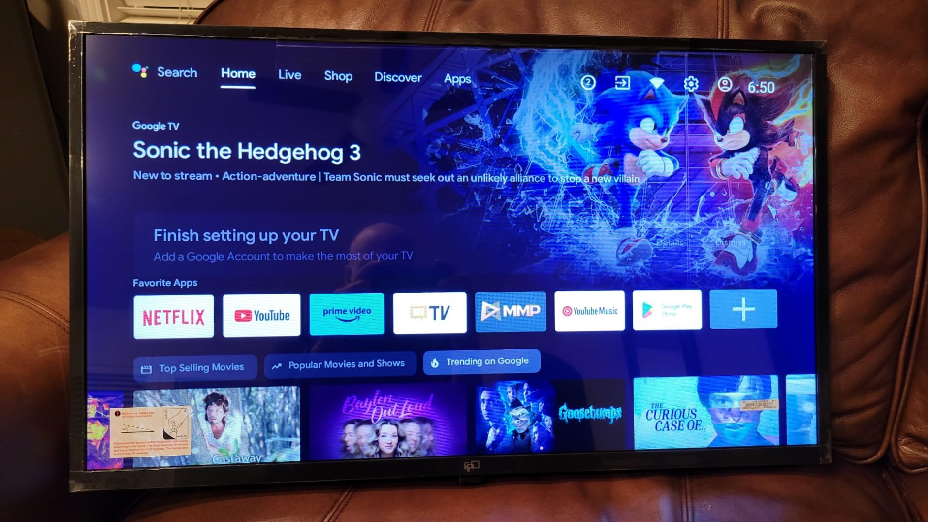 FPD 32-inch Smart TV Google TV HD 720p with Google Play and Google Cast customer photo 1