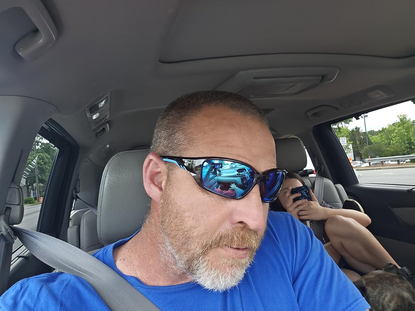 suoso Sports Polarized Sunglasses for Men: Womens UV400 Protection Sun Glasses Wrap Around Goggles for Fishing Driving TR90 customer photo 1