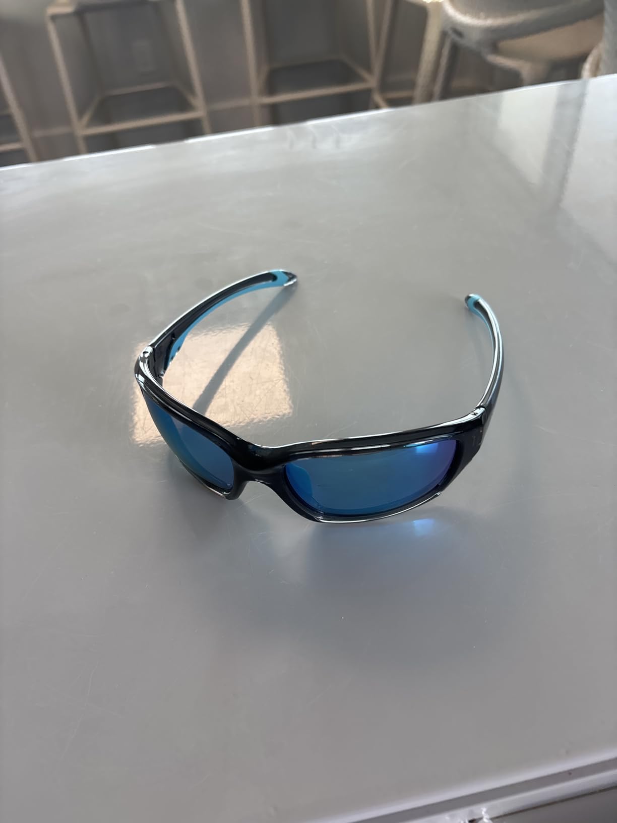 suoso Sports Polarized Sunglasses for Men: Womens UV400 Protection Sun Glasses Wrap Around Goggles for Fishing Driving TR90 customer photo 2