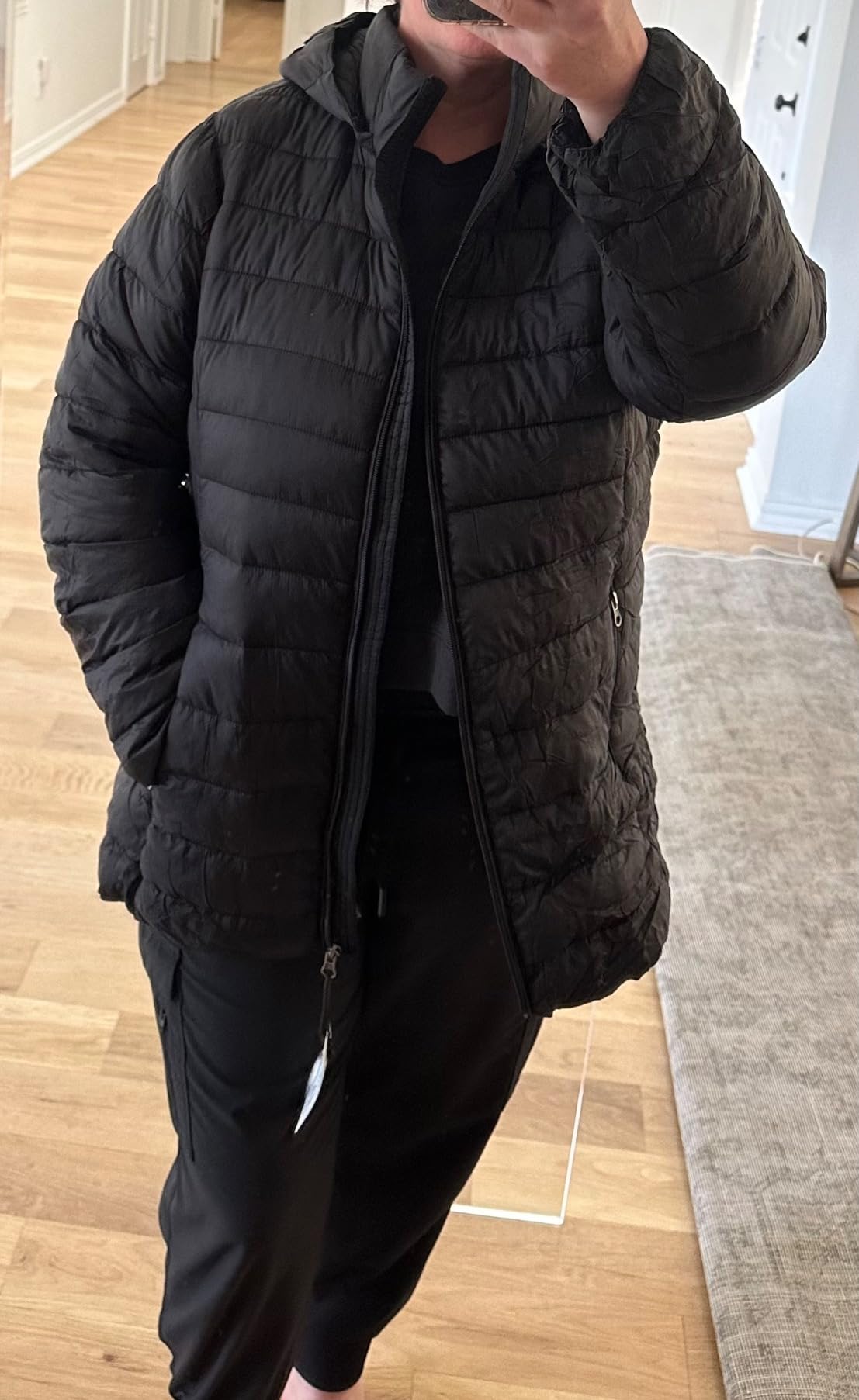 ANOTHER CHOICE Plus Size Hooded Puffer Jacket for Women, Sizes 1–6X customer photo 1