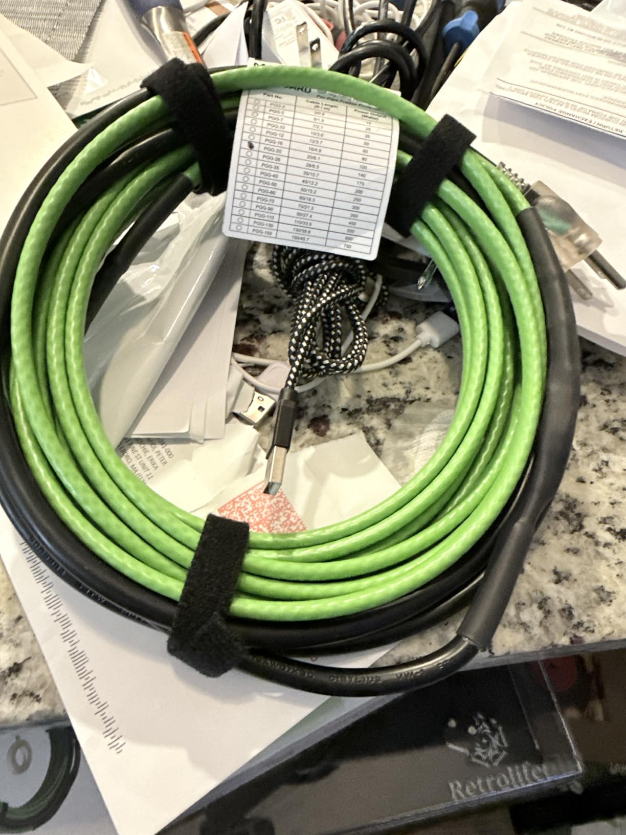 MAXKOSKO 40ft Heat Tape for Water Pipes Self Regulating Heating Cable 120V - Heat Trace for Pipes Freeze Protection, Keeps Water Flowing at -40°F, 5W/ft customer photo 2