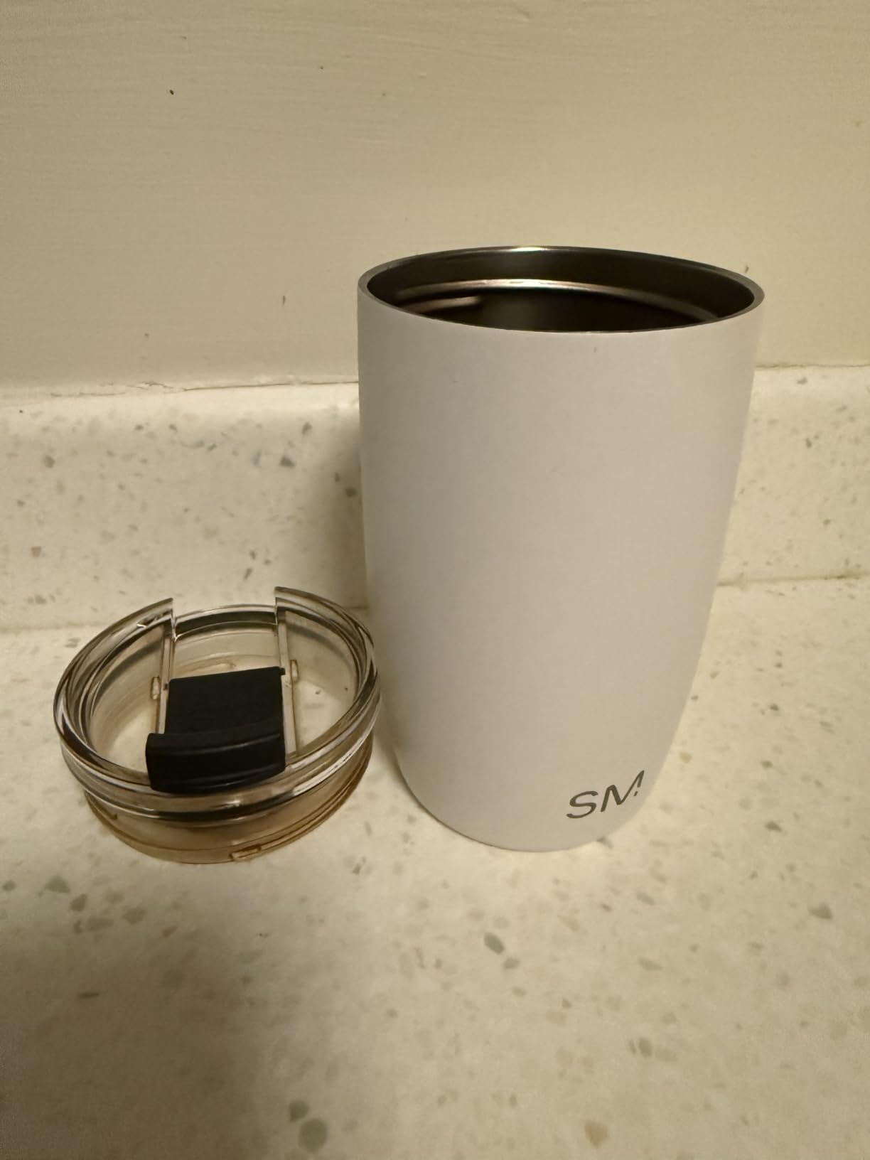 Simple Modern Travel Coffee Mug with Lid | 16oz | Blue customer photo 1