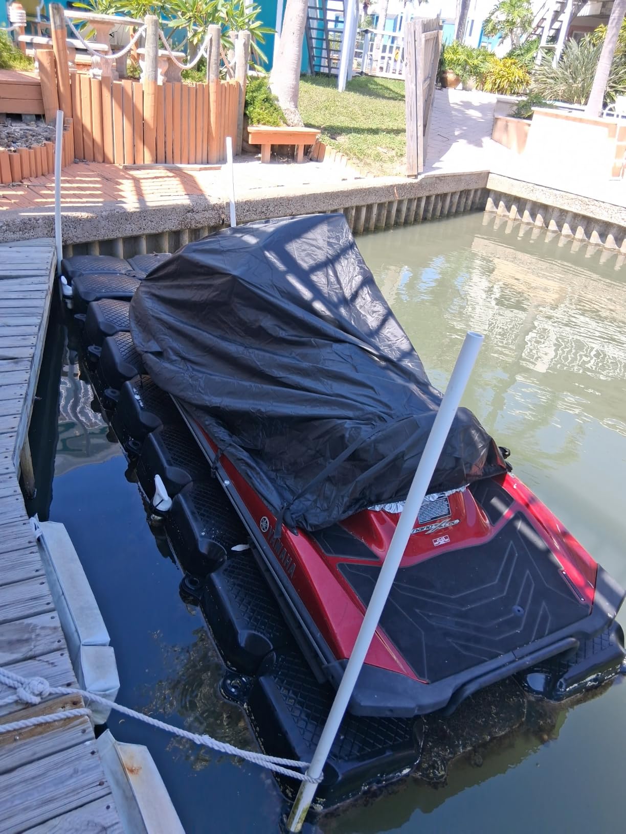 420D Jet Ski Cover 3 Seater 121-135in, fits for Wave Runner | Nano Coating, 6-Layer Fabric, 12000mm Waterproof, UV SPF 85+, Dual Air Vents, for Outdoor Storage & Trailering customer photo 2