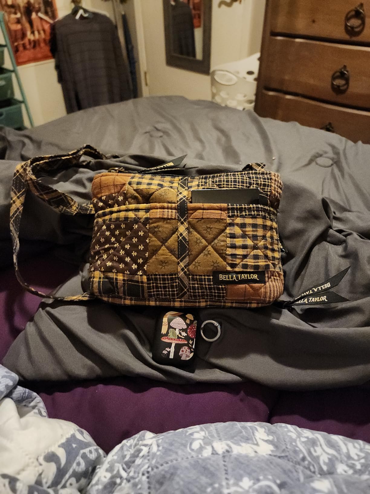 Bella Taylor Essentials Wallet Crossbody, Quilted Handbag for Women customer photo 1