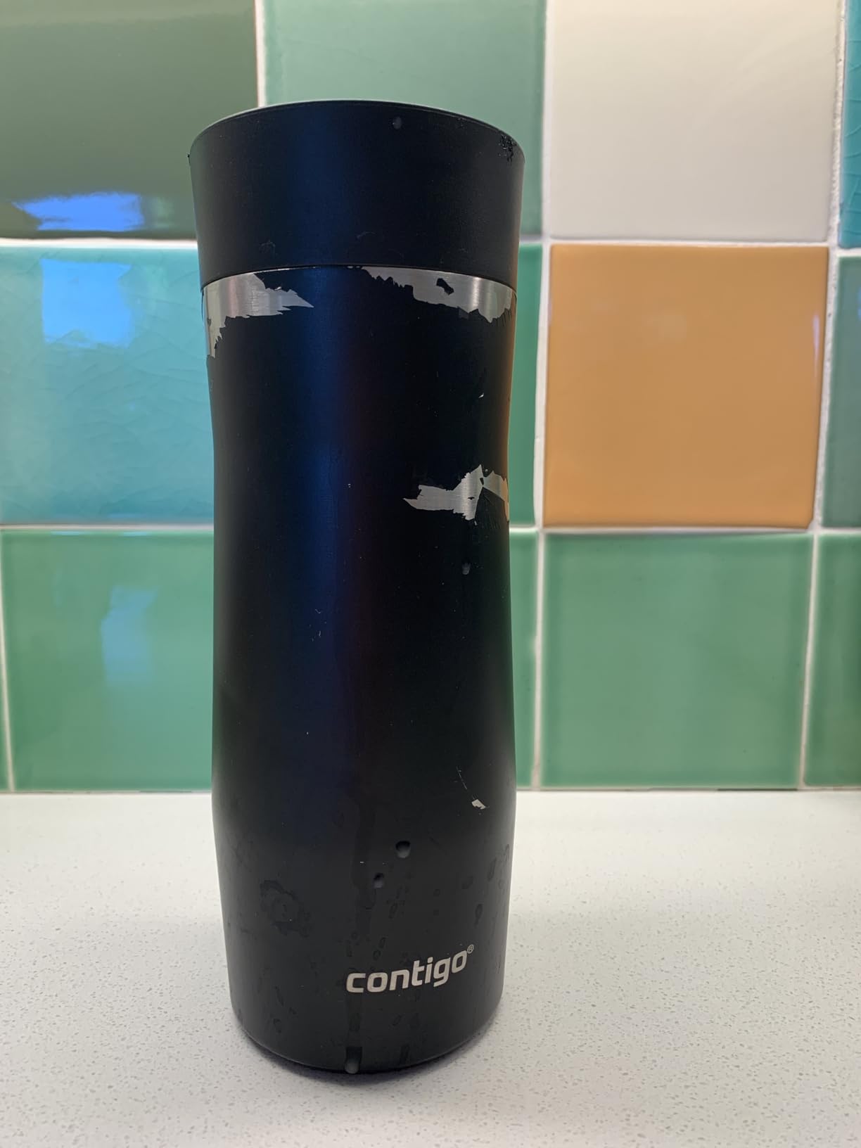 Contigo AUTOSEAL West Loop Vacuum-Insulated Stainless Steel Travel Mug with Easy-Clean Lid 20 oz Sake customer photo 2