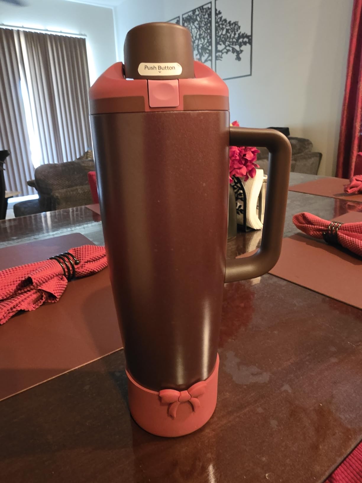 Owala Tumbler Stainless Steel Water Bottle 24 oz The Great Blue customer photo 2