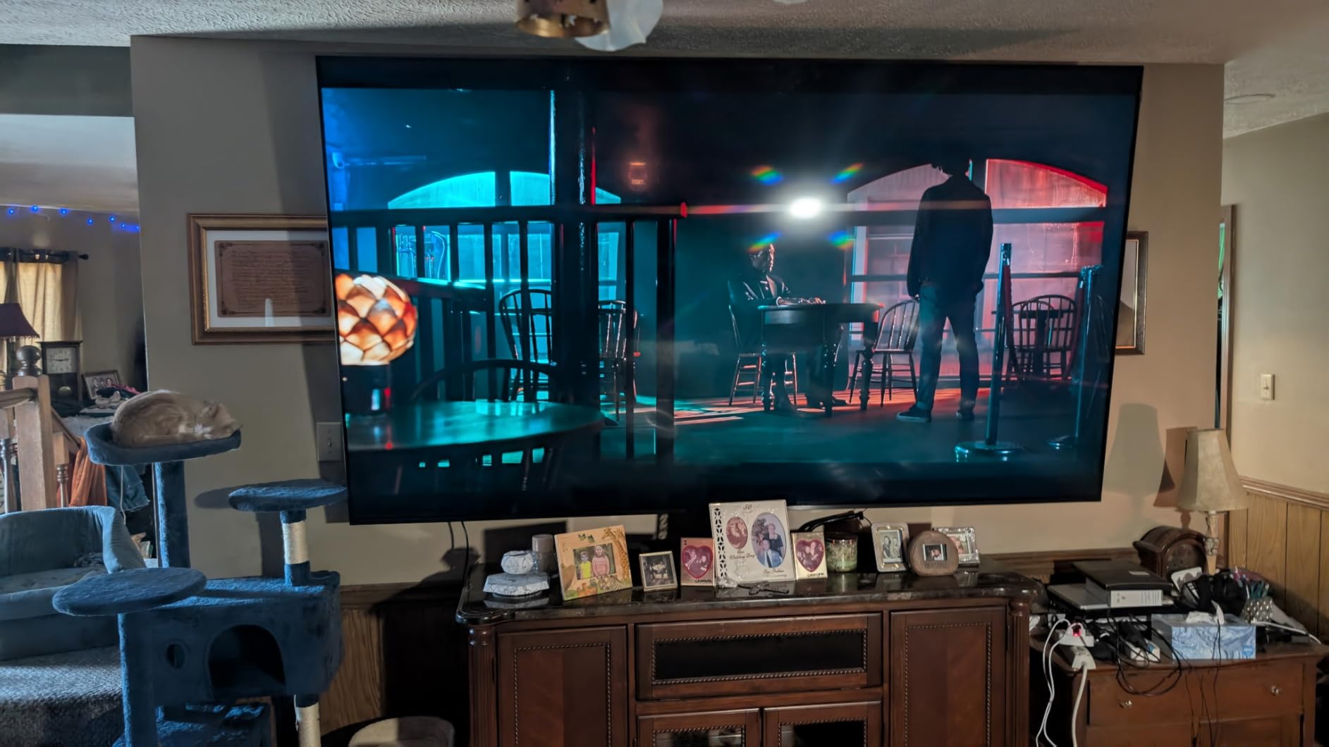 TCL 98-Inch Q65 QLED 4K UHD Smart TV with Google TV (98Q651G, 2024 Model) Dolby Vision, Dolby Atmos, HDR Pro+, Game Accelerator Enhanced Gaming, Voice Remote, Works with Alexa, Streaming Television customer photo 2