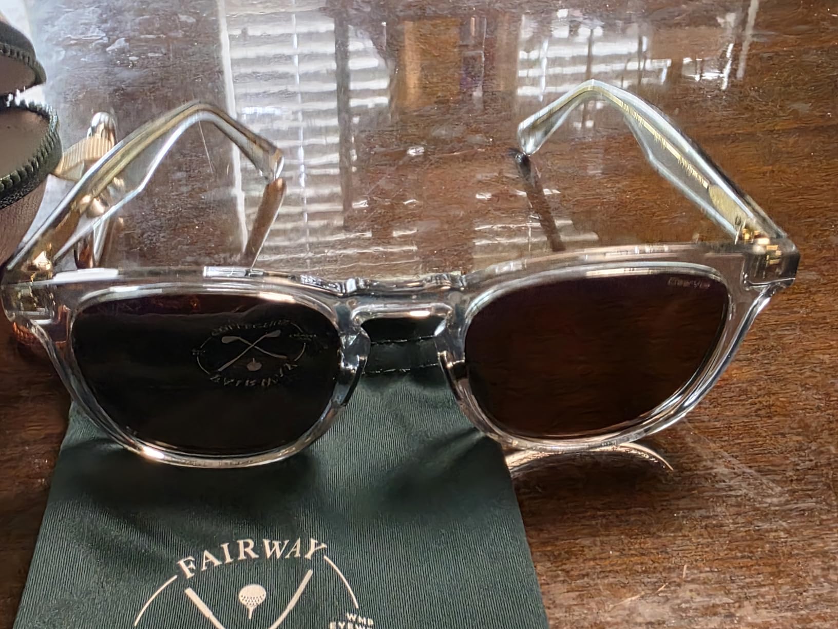 WearMe Pro Wyndham Men's Polarized Sunglasses, Sports & Golf Design, UV400 customer photo 2