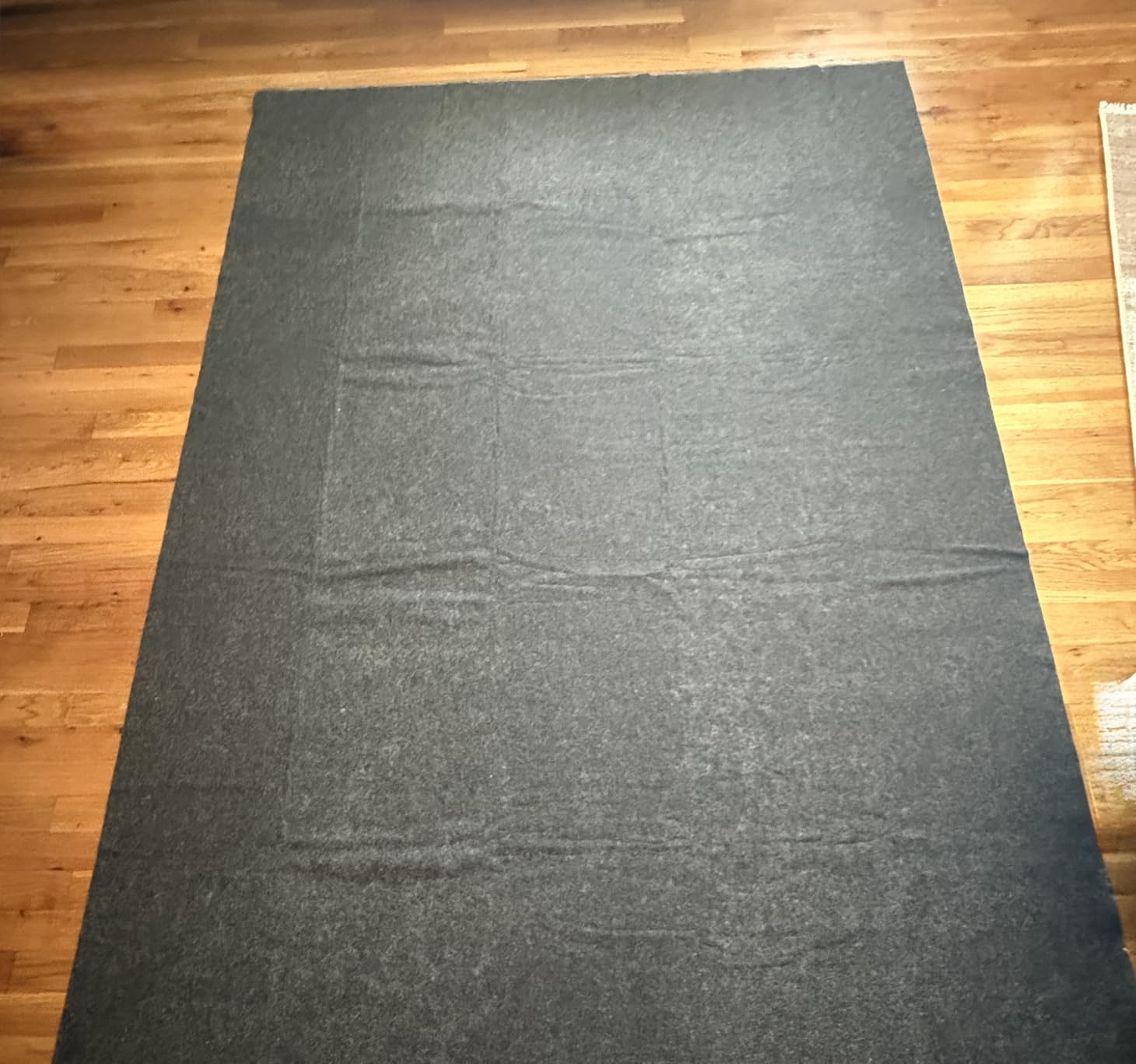 BAGAIL Felt and Natural Rubber Backing Rug Pads 1/4” Thick, 9 x 12 Ft Non Slip Carpet Gripper Keep Rugs in Place, Under Area Rug Protective Cushioned Pads, Carpet Runners, Hardwood Floors Protection customer photo 1
