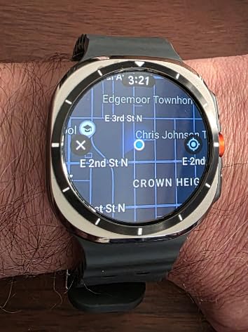 Samsung Galaxy Watch Ultra (2024) 47mm LTE AI Smartwatch w/Energy Score, Wellness Tips, Heart Rate Tracking, Sleep Monitor, Fitness Tracker, GPS,Titanium Silver [US Version, 1Yr Manufacturer Warranty] customer photo 2