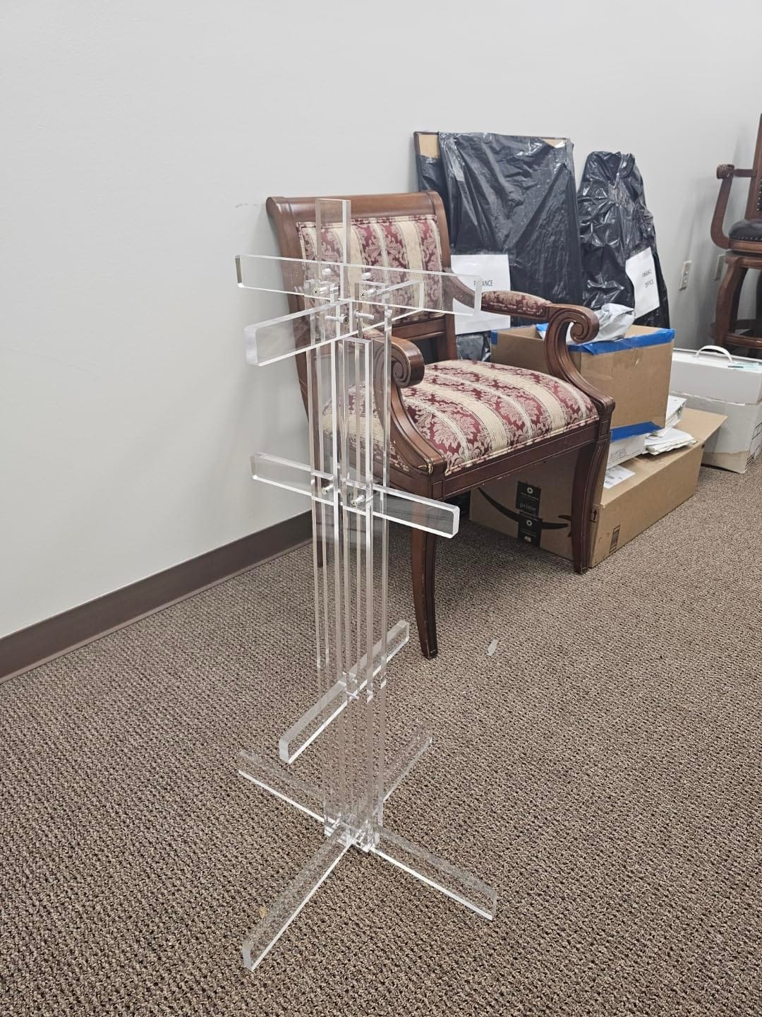 Montex Wet Umbrella Bag Stand with Free 200 Large Plastic Disposable Bags, Umbrella Holder Stand, Silver customer photo 2