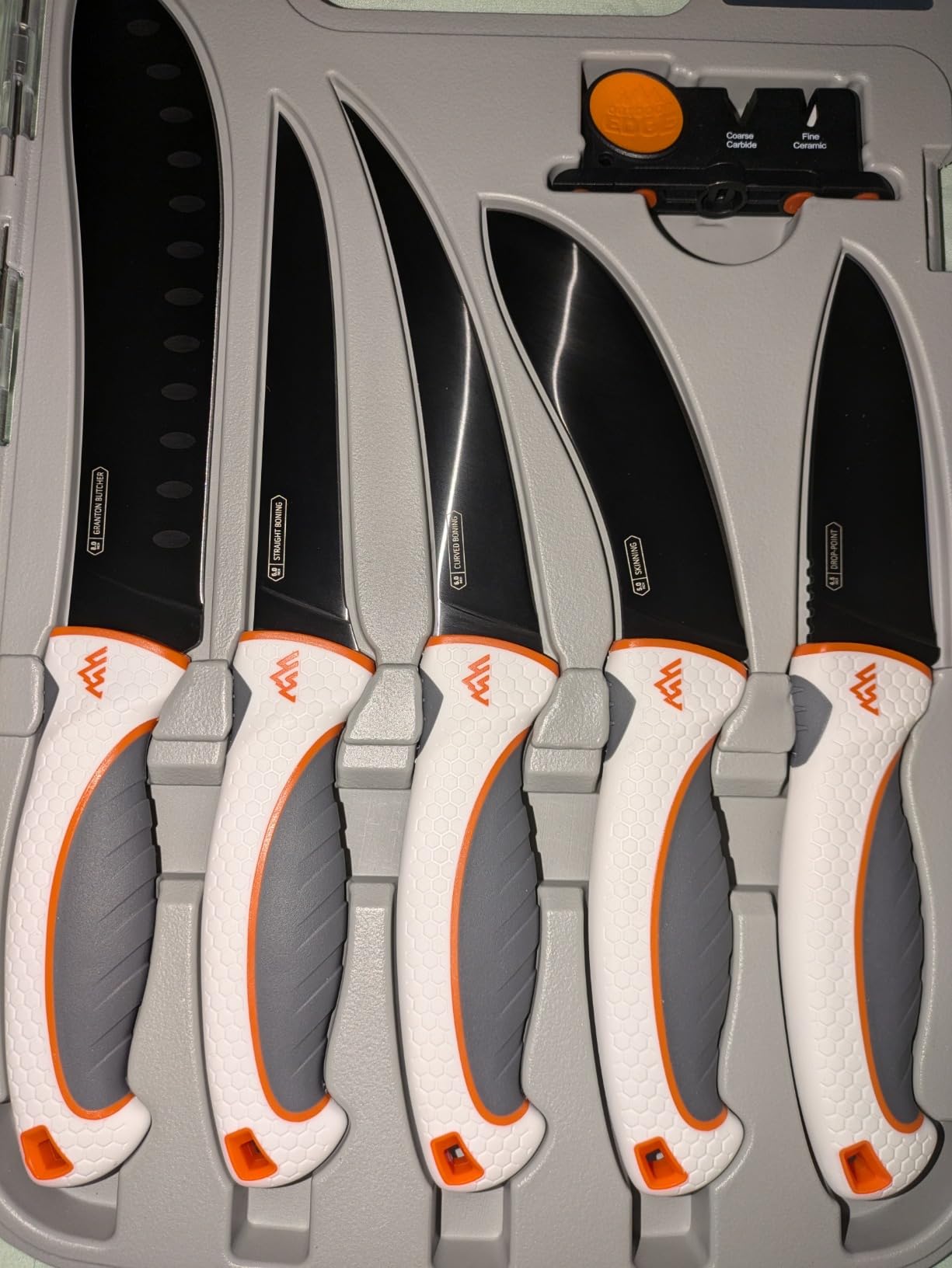 OUTDOOR EDGE ErgoMax 6-Piece Professional Game Processing Knife Set - Caping & Boning Knives, Skinning Knife, Butcher, Elite Big Game, Elk & Deer Hunting Gear, Perfect Field Dressing Knife Set customer photo 1