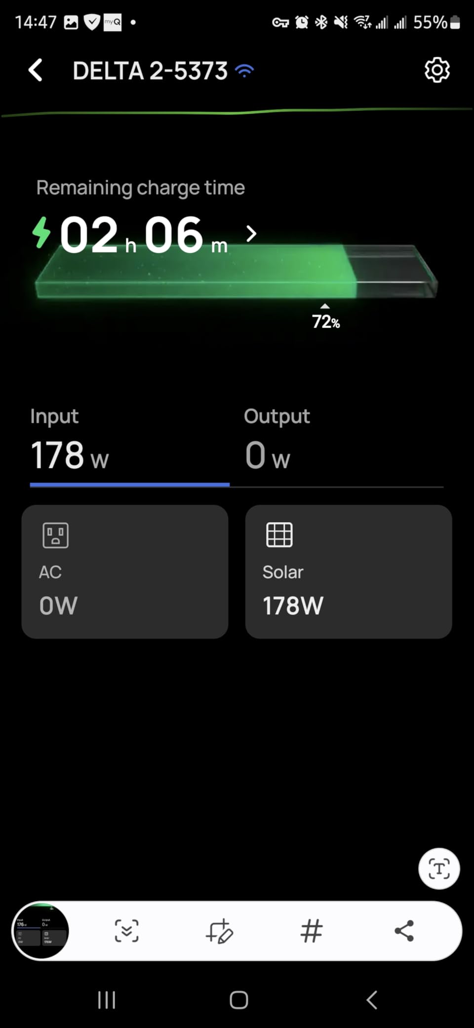 EF ECOFLOW 160 Watt Portable Solar Panel for Power Stations, IP68 customer photo 2
