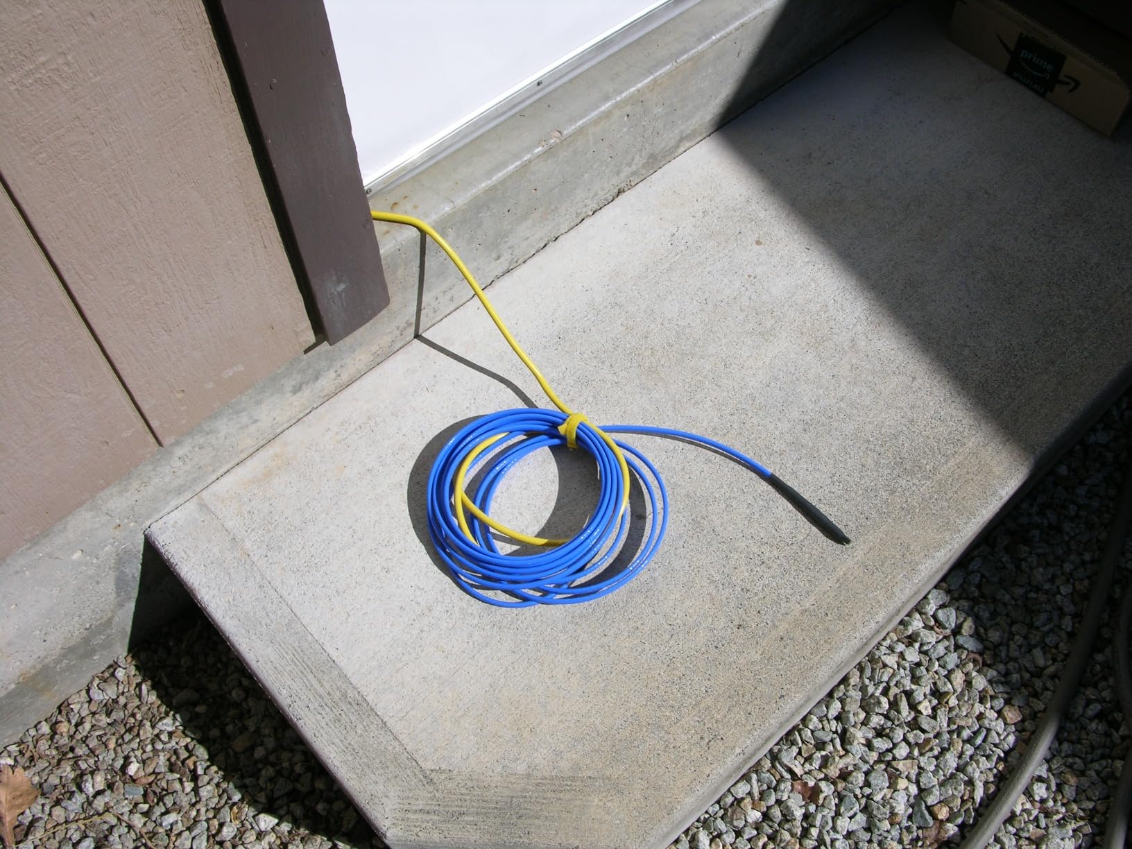 MAXKOSKO 35 Ft Fluoropolymer Corrosion Proof Drain Pipe Heating Cable | Inpipe Freeze Protection, Self Regulating Thermal Trace, Sewer Sewage Sump Buried Wastewater Systems customer photo 2