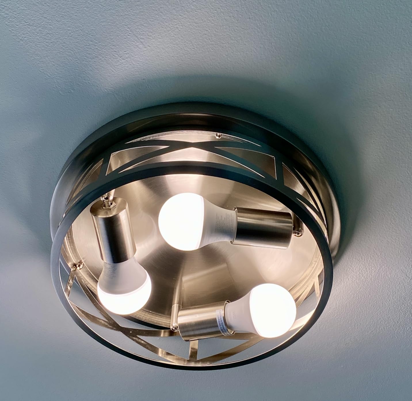 WiZ Connected Smart Light Bulbs, Sunset to Sunrise Automation + Motion Detection + Control with Voice or App, Full Color A19 60W 800LM Indoor, Matter Compatible -3 Pack customer photo 1