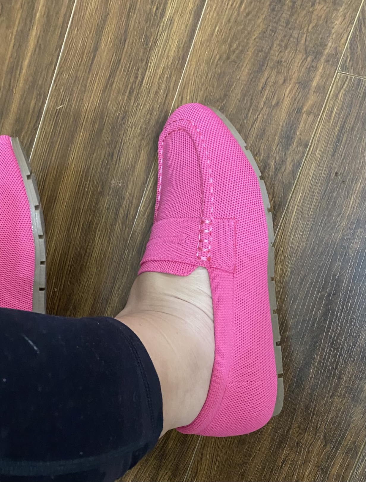 Vespiero Loafers for Women Comfortable Slip on Work Flats Shoes Womens Dressy Casual Walking Shoes customer photo 2