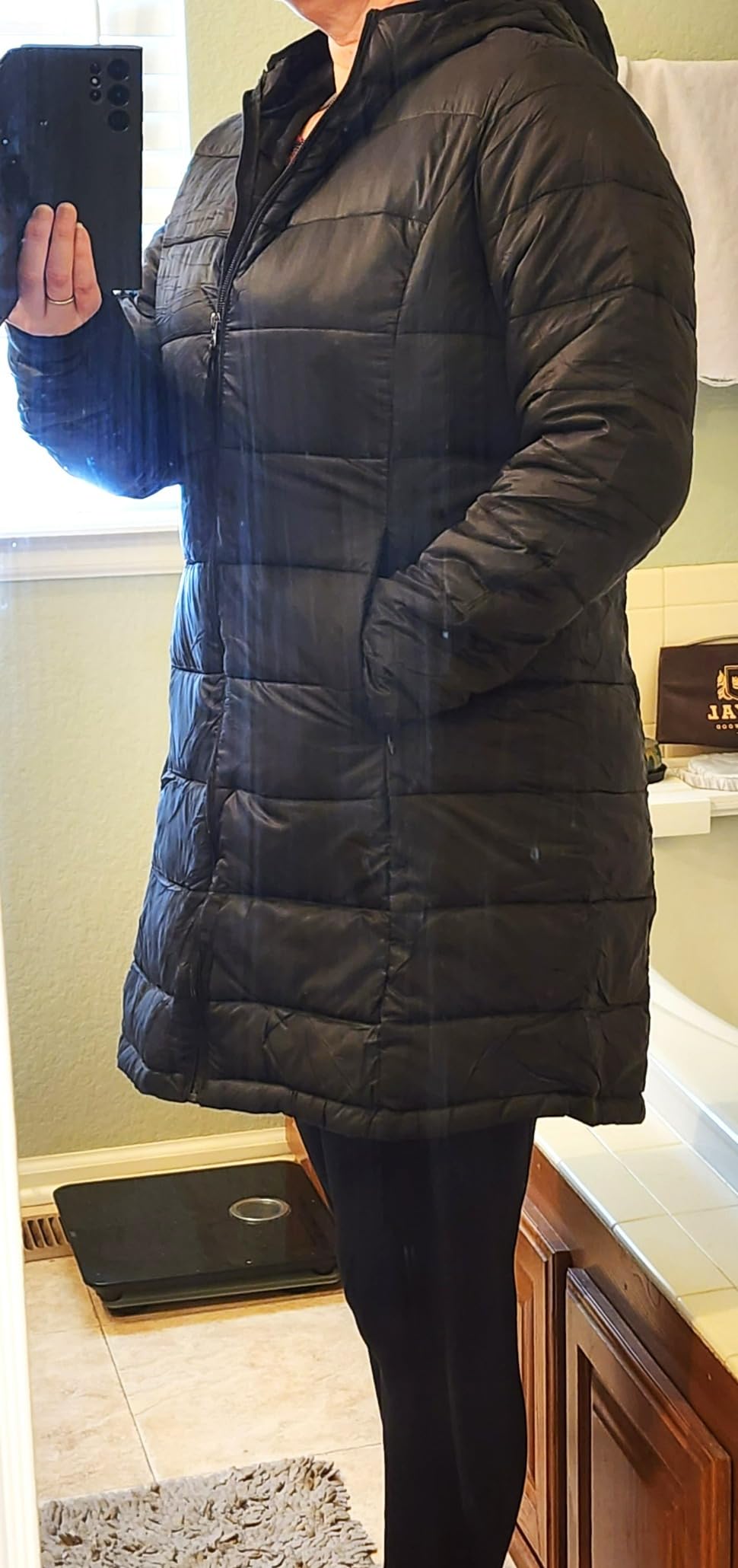 ANOTHER CHOICE Women's Packable Hooded Puffer Jacket for Travel customer photo 2