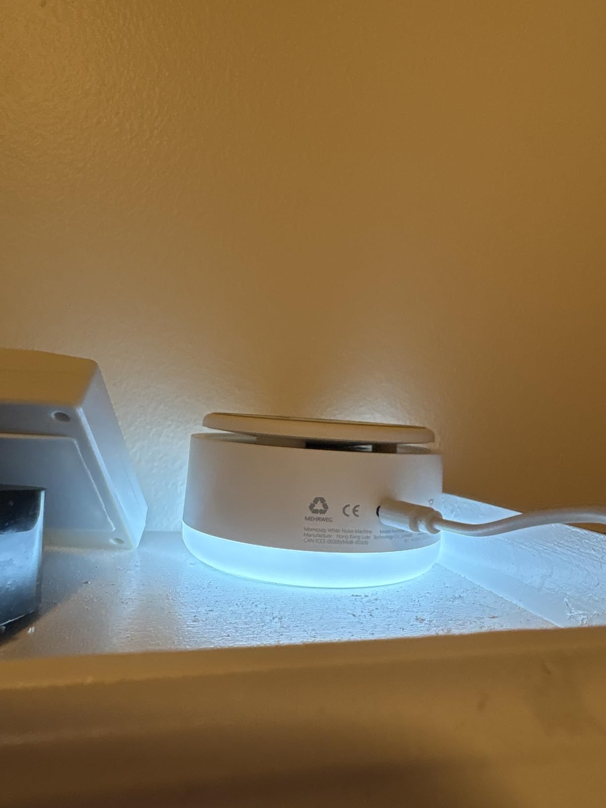 Momcozy Sound Machine for Baby-20 Soothing Sounds & Touch Warm Light Portable White Noise for Kids & Adults for Sleeping Timer and Memory | Ideal Travel Companion & Nursery Must-Have customer photo 1
