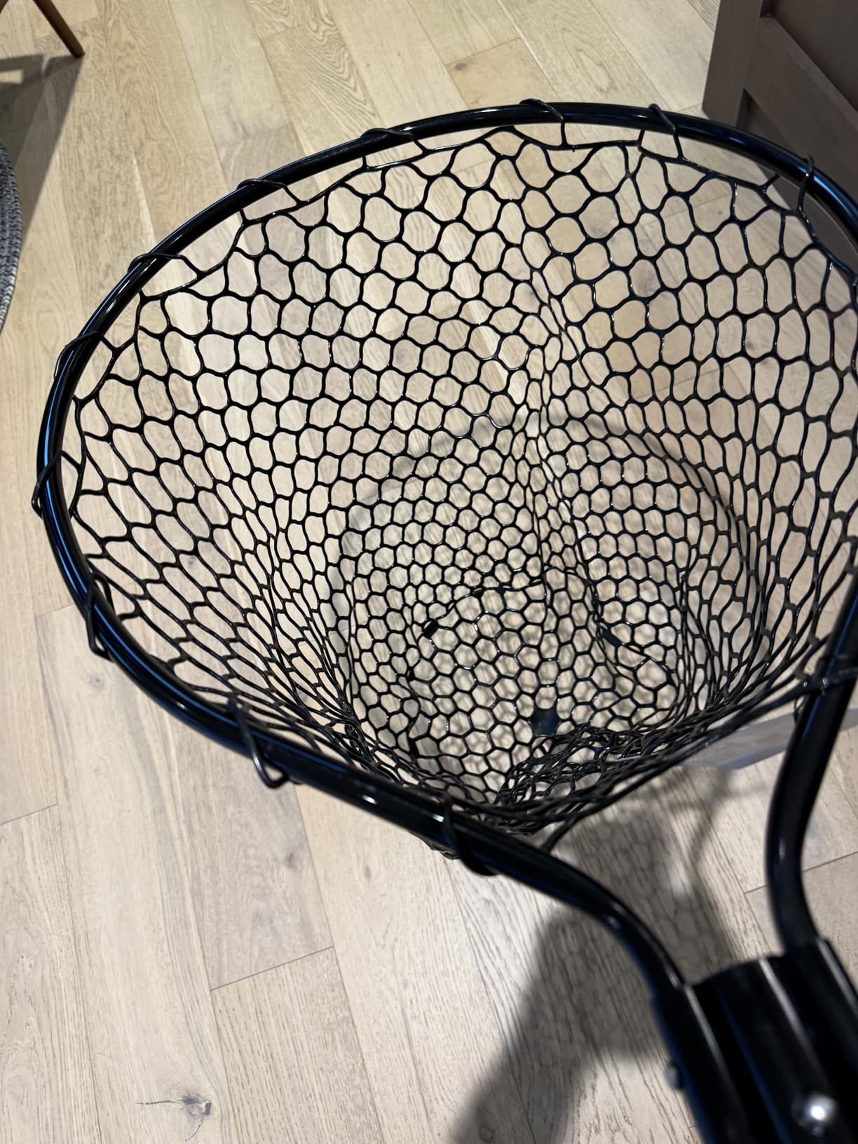 High Strength Large Landing Net, Fishing Net with Long Telescoping Handle | Soft Rubber Mesh, 60 in Max Length, 23 x 18 in Hoop, Ideal for Boat, Pier, River Angling customer photo 2