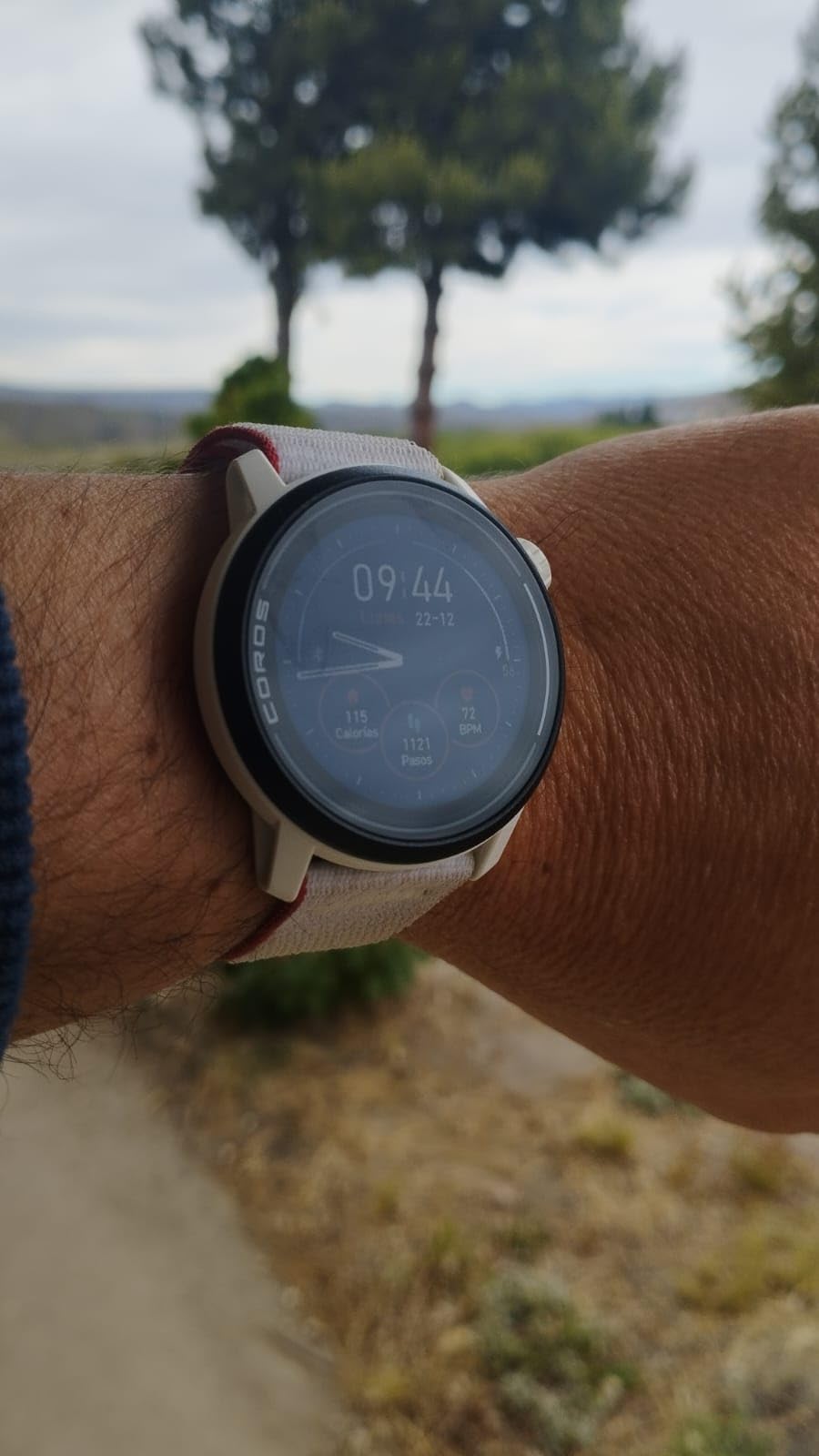 COROS PACE 3 GPS Sport Watch, Lightweight Running Watch - Chalk Nylon customer photo 1