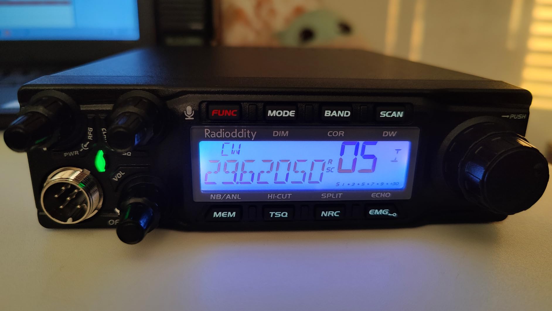 Radioddity QT80 10 Meter Mobile Ham Radio SSB/AM/FM/PA 80W, CTCSS/DCS | RX/TX Noise Reduction Amateur Transceiver, Large LCD Display, ASQ SWR High Alert for Trucks, Road Trips, Vehicle customer photo 2