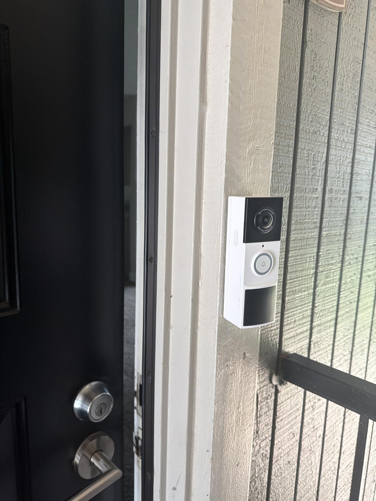 Tapo 2K Wireless Smart Video Doorbell w/Chime, 160° Ultra-Wide View, D210 customer photo 1