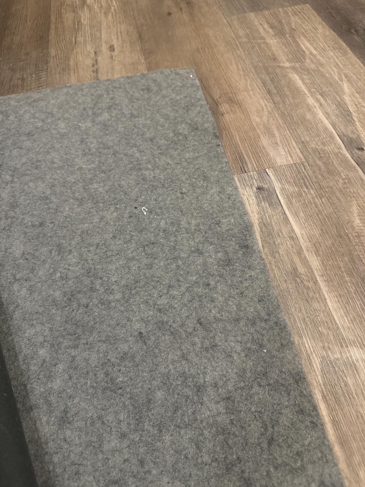 RESARE 8x10 Non Slip Felt Rug Pad for Hardwood Floor, 1/8 Area Rug Gripper customer photo 2