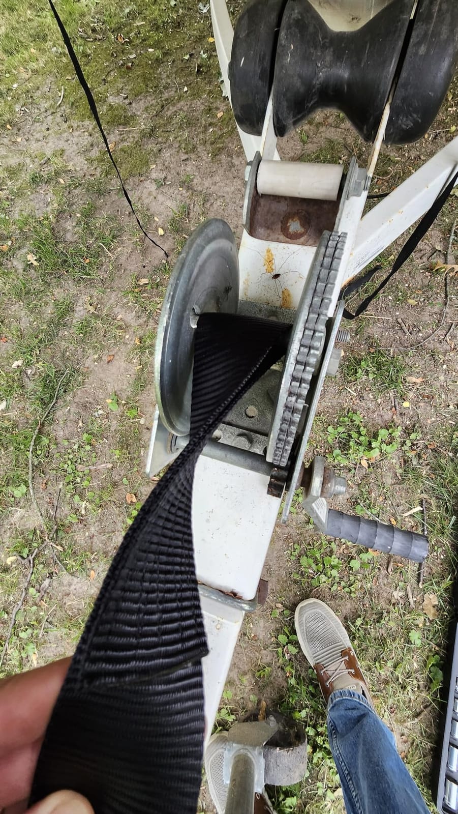 Boat Trailer Winch Strap 2