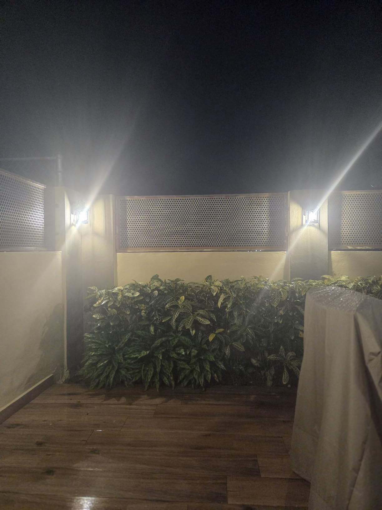 2-Pack Outdoor Wall Lights, Porch Lights, Waterproof Outdoor Wall Sconce, Exterior Light Fixture Oil-Rubbed Bronze Finish with Clear Glass Shade for Garage Patio Front Door Balcony customer photo 2