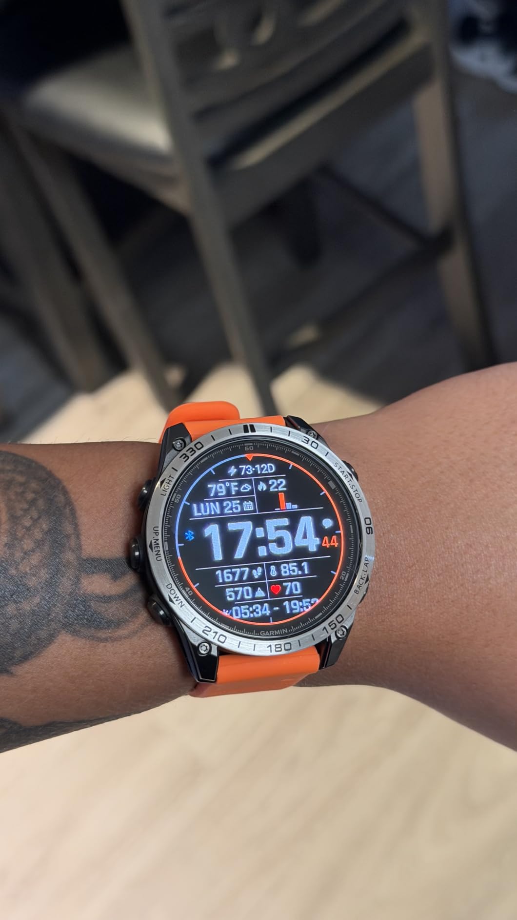 Garmin fēnix® 8, Premium Multisport Smartwatch, 51mm, Black customer photo 1