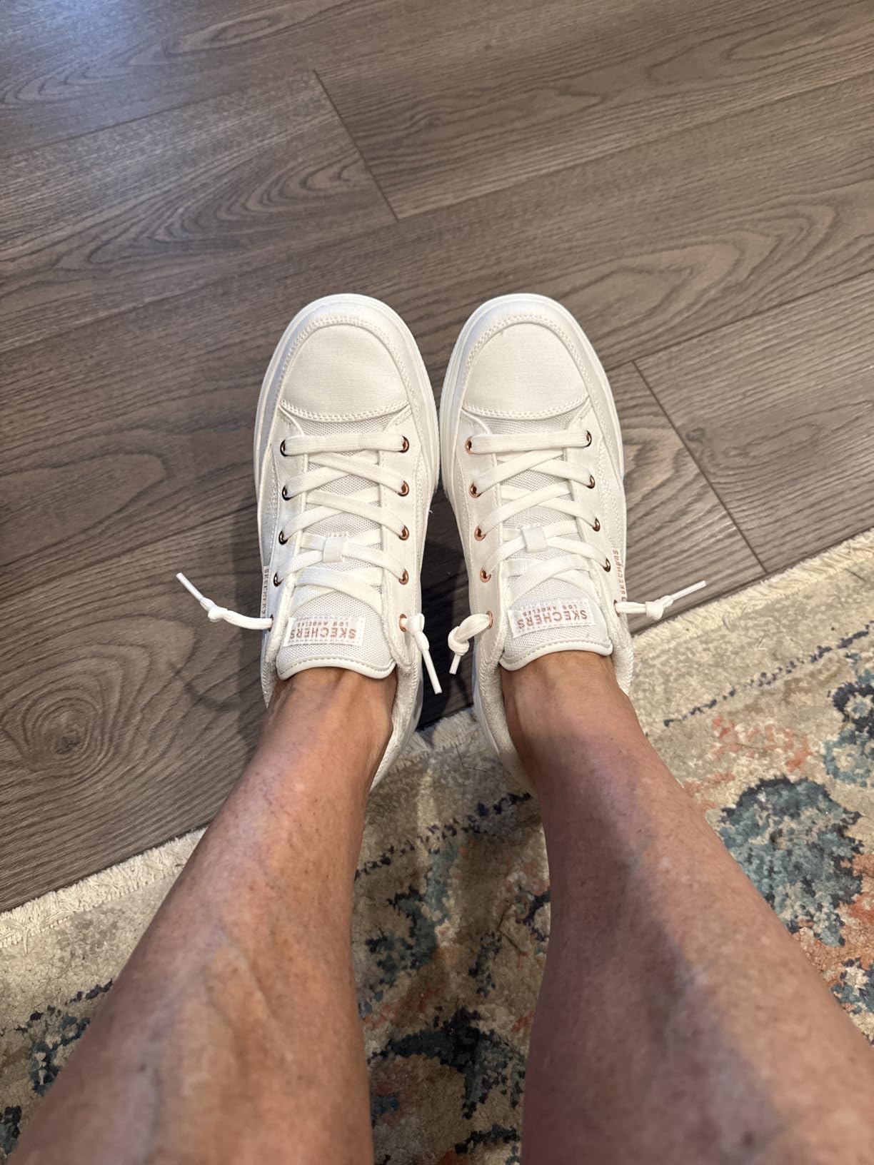 Skechers Women's Arcade Meet Ya There Sneaker customer photo 2