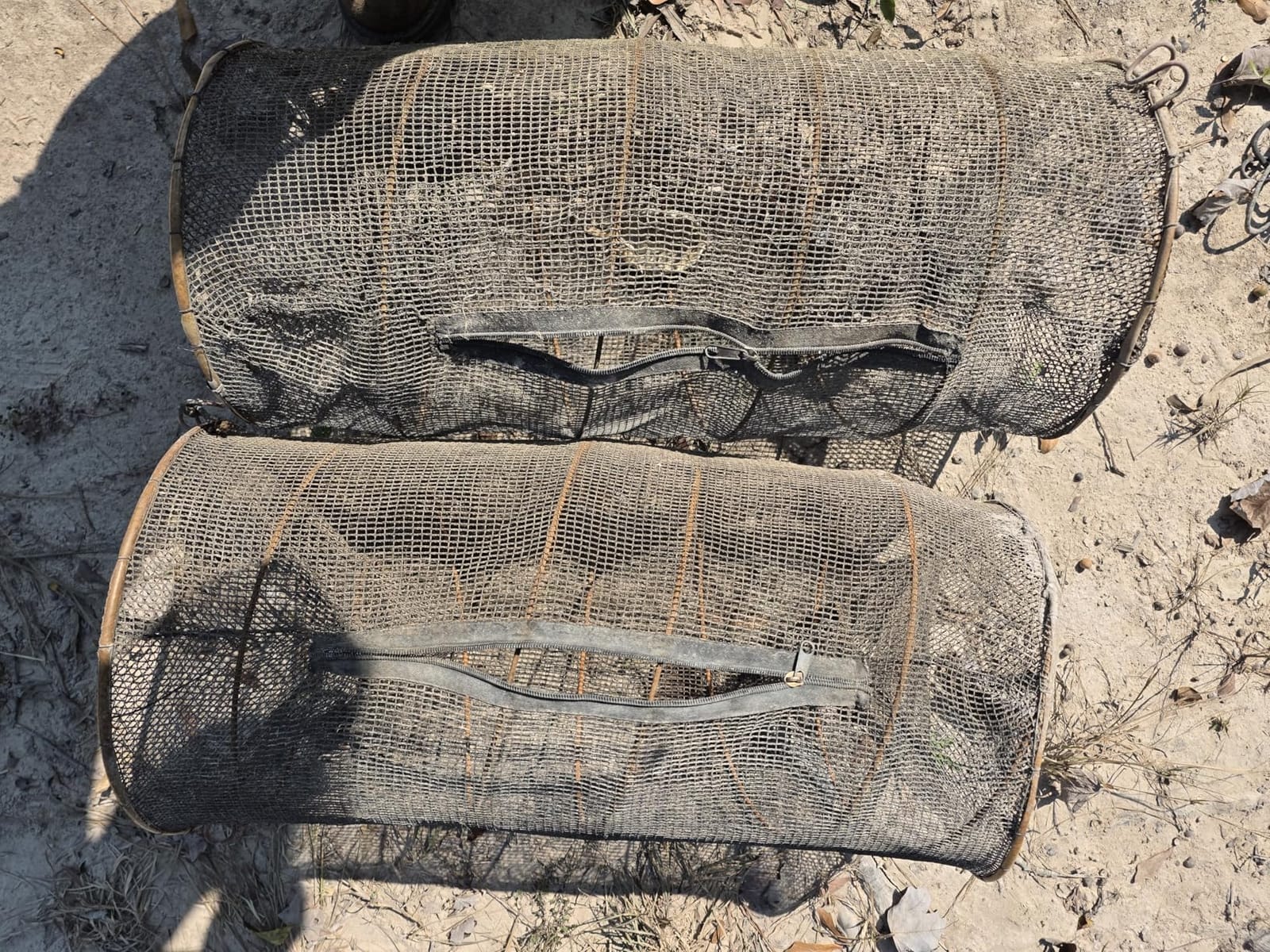 Fishing Bait Trap Crawdad Minnow Trap 24 inch Large Folding Collapsible Heavy Duty Crawfish Bait Fish Traps Shrimp Lobster Cast Net customer photo 1