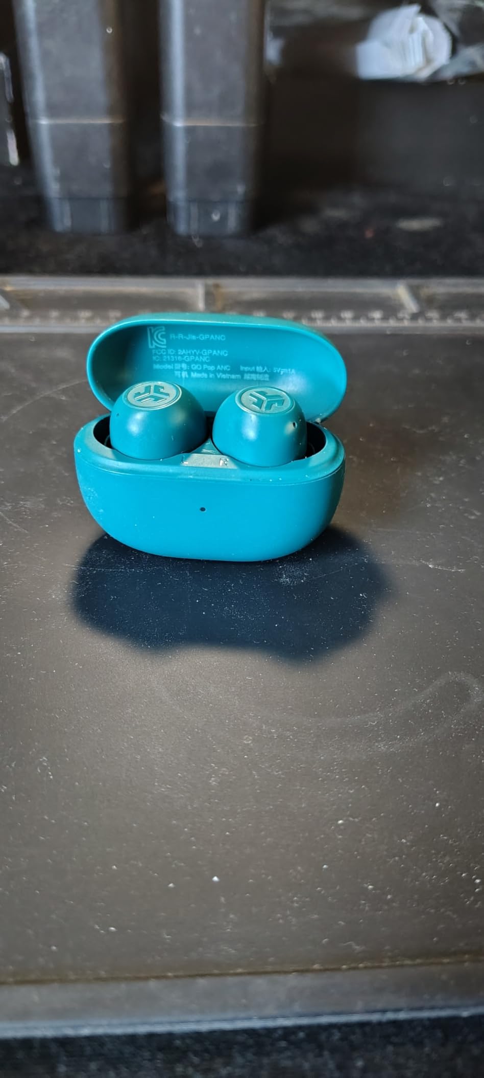JLab Go Pop ANC True Wireless Earbuds with Dual Connect, Black customer photo 1