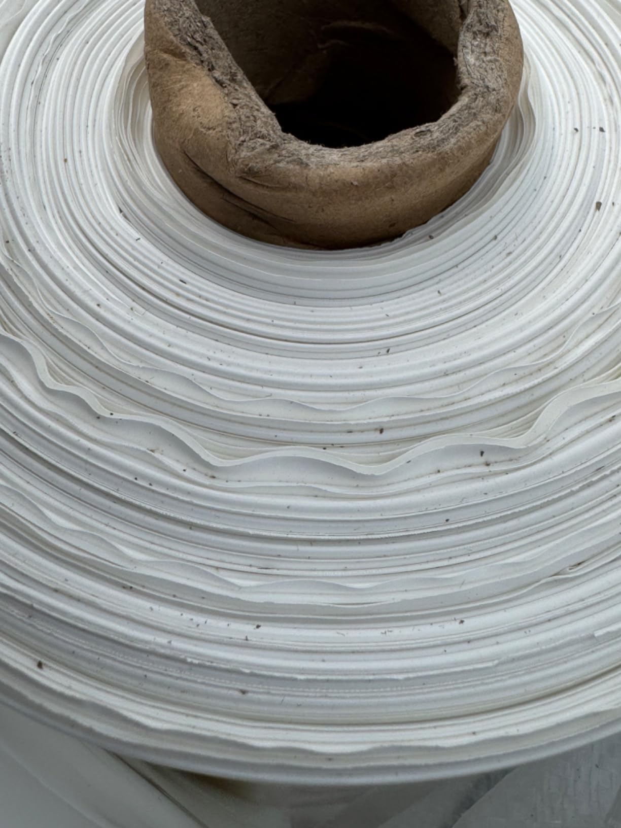 White Crawl Space Vapor Barrier, 14mil 10x100' Plastic Sheeting customer photo 2