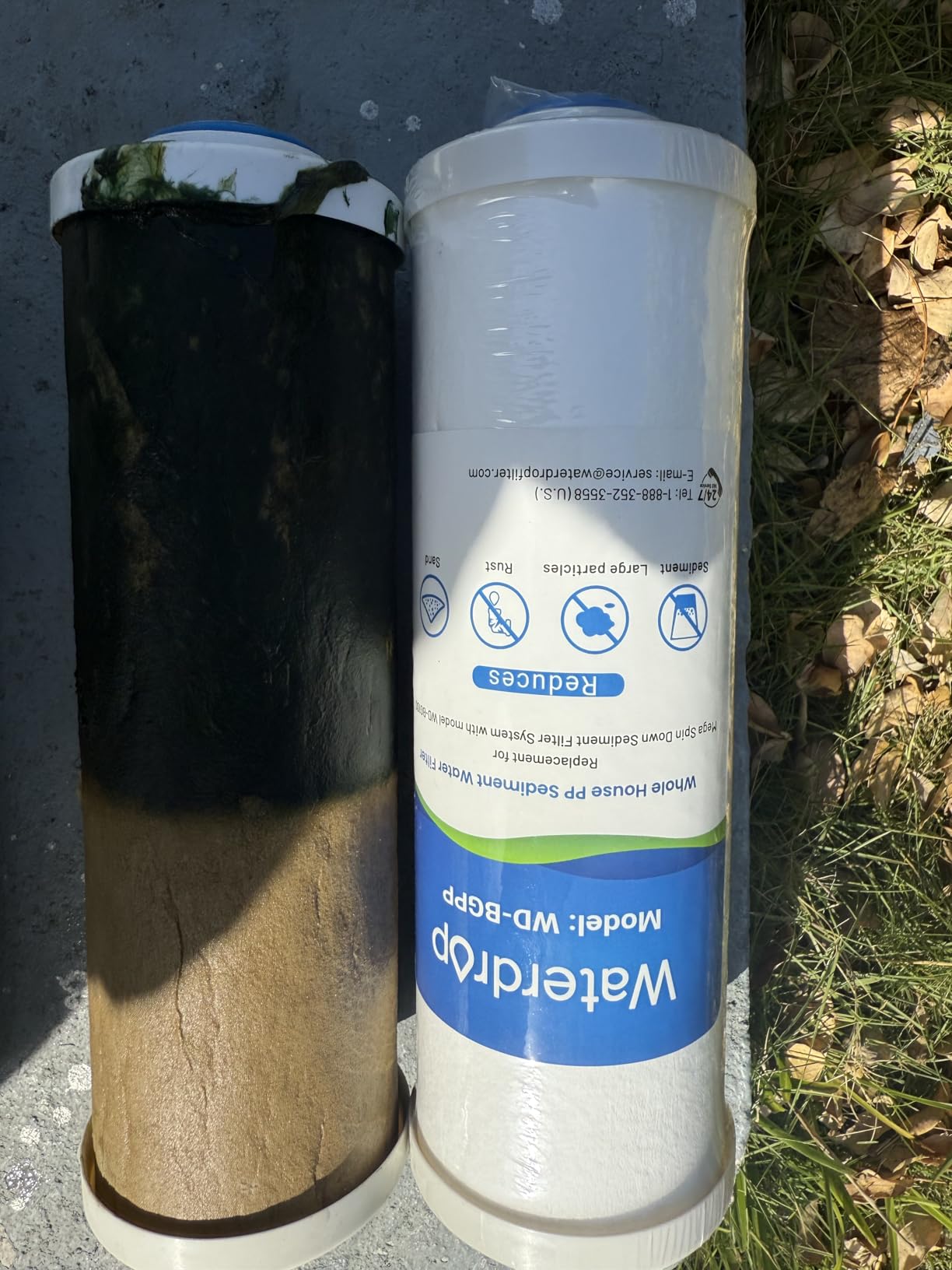 Waterdrop BG103 Mega Spin Down Sediment Filter, 500 + 200 Micron customer photo 2