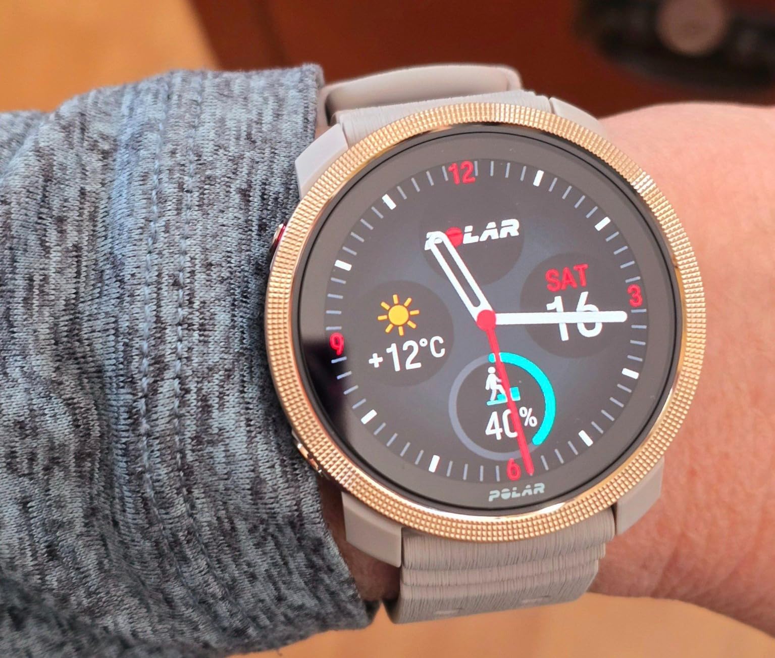 Polar Vantage M3 – Multi-Sport Smartwatch with AMOLED Display, Dual-Frequency GPS, Turn-by-Turn Navigation, Up to 7-Day Battery Life customer photo 1