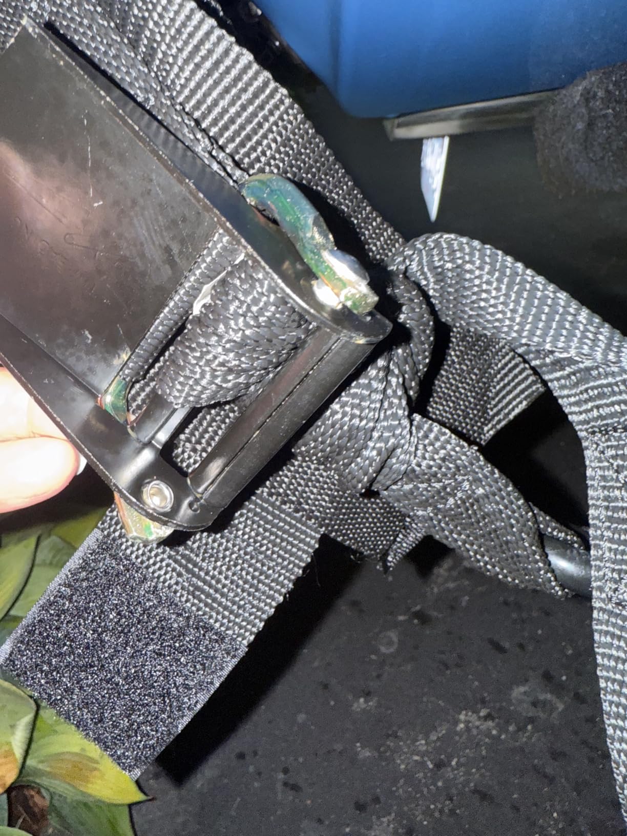 WavesRx Stainless Steel Boat Trailer Transom Tie Down Straps - 2