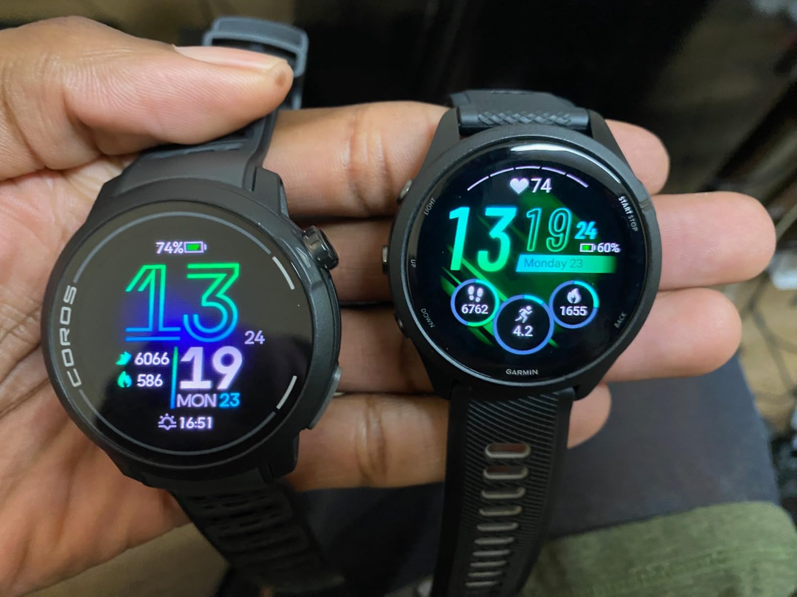 COROS PACE Pro GPS Sport Watch, 1.3-inch AMOLED Touchscreen- Grey customer photo 1